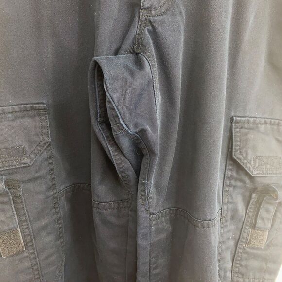 5.11 Tactical Series Navy Blue Cargo Pants Womens Size 12 34/30 Utility Work - Picture 5 of 16